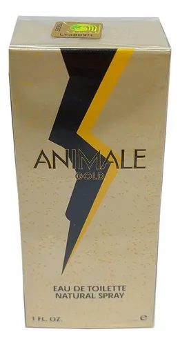 Perfume Masculino Animale Gold 30ml Chipre Almíscar Coco Patchuli