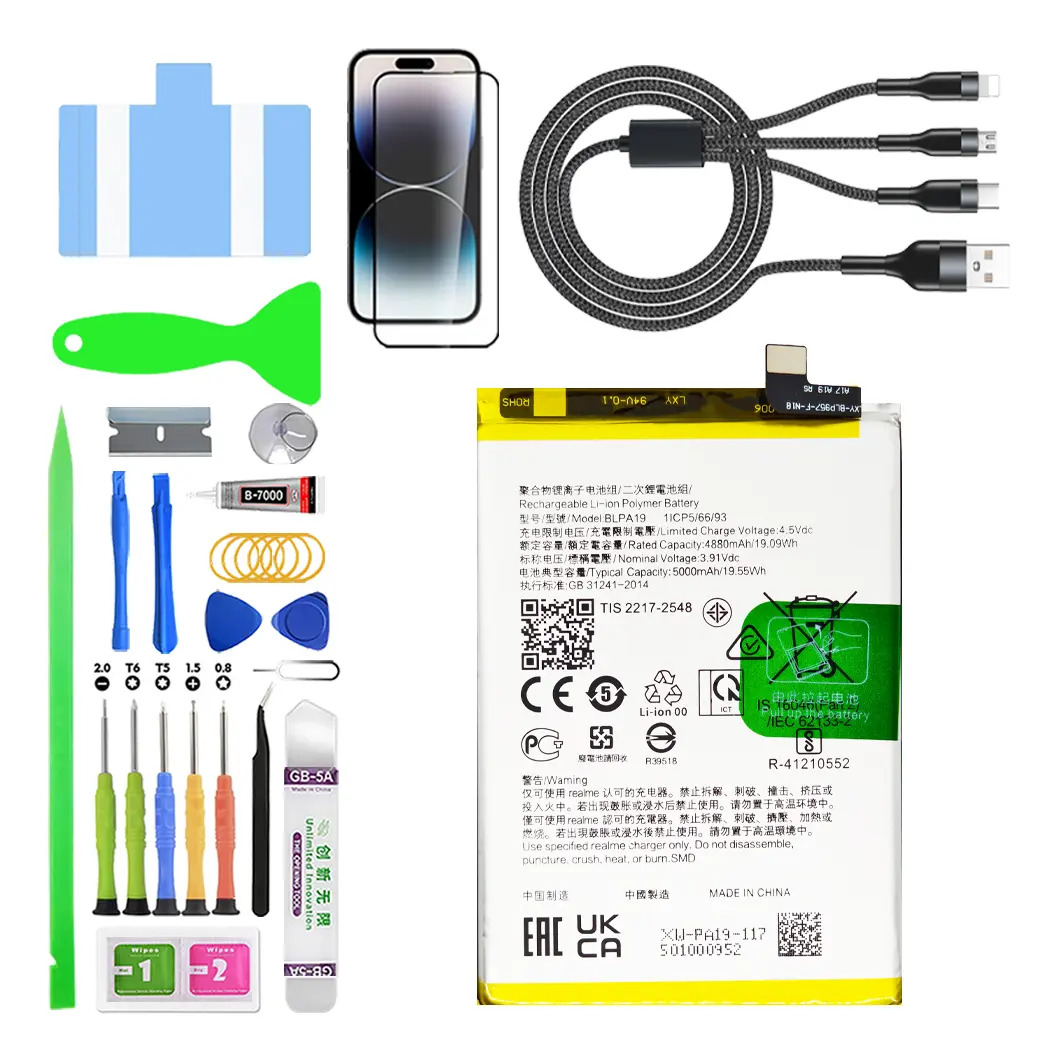 Batería Pila Para Oppo A38 CPH2579 BLPA19 Con Kit De Reemplazo