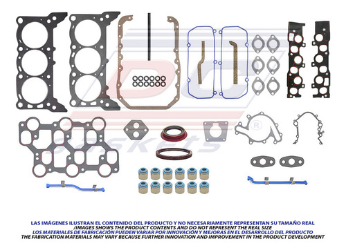 Juego De Juntas Ford Windstar Lx 3.8 6v 12v 1997-1998 T/a