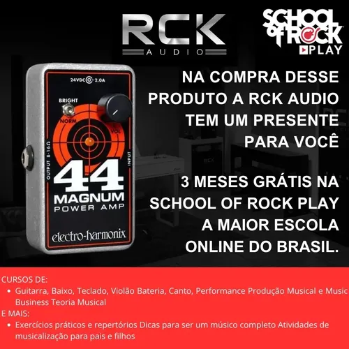 Pedal Amplificador De Potencia Electro Harmonix 44 Magnum Power