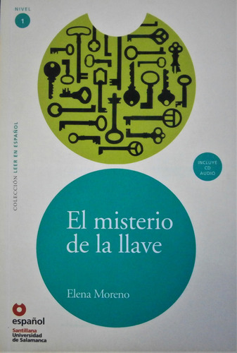 Livro El Misterio De La Llave + Cd - Elena Moreno [2008]