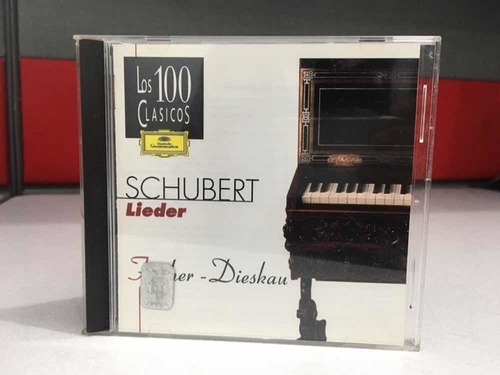 Cd Schubert Lieder. Fischer-dieskau. Deutsche Grammophon.