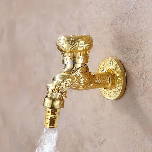 Grifo Universal Decorativo Vintage Para Lavadora