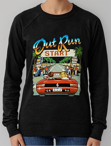 Buzo Arcade Out Run Arcade Out Run Videojuego Calidad Premiu