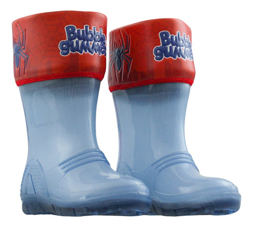 Botas Lluvia Niño Bubble Gummers® Tyson Spider Luces 14 A 21