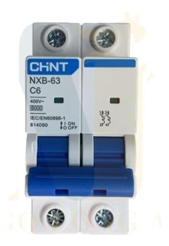 Breaker Termomagnetico Chint 2x6a Chint 10134