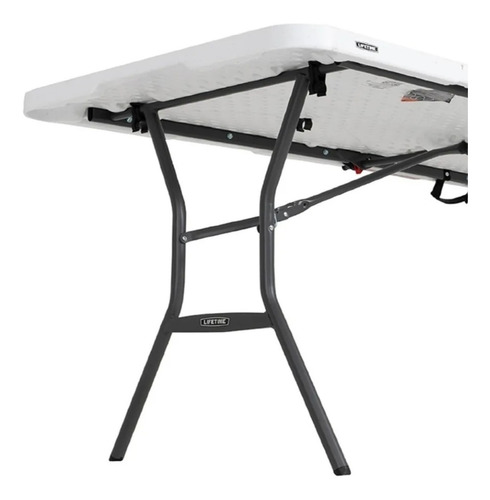 Imagen 9 de 10 de Mesa De Camping 1,80 Mts Plegable Valija Plástico Lifetime