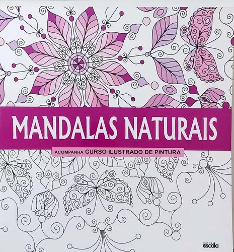 Desenho de Mandala flor natural para Colorir - Colorir.com