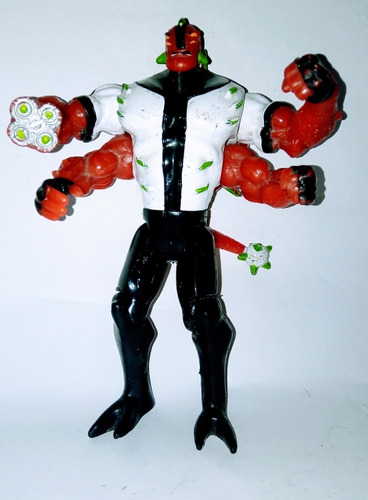 Figura Bootleg Mexa Ben 10 Fusión 4 Brazos Y Fuego Pantanoso (Usado)