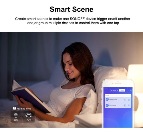 Interruptor De Luz Wi-fi Inteligente Sonoff T0us2c-tx 2g