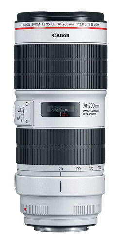 Lente Canon Ef 70-200mm F/2.8 L Is Iii Usm Manual Blanco