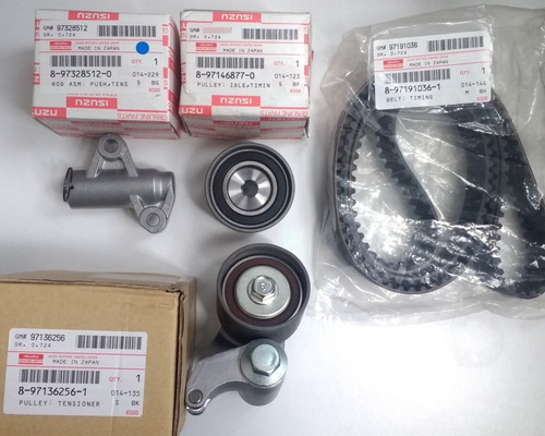 Kit De Correa De Tiempo Para Luv Dmax 3.5 Original Isuzu