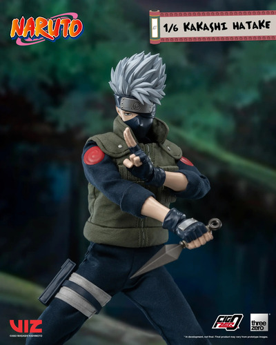 Action Figure Kakashi Threezero Naturo Uzumaki Boneco Itachi