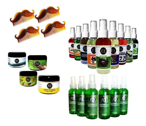 Imagen 1 de 10 de Kit Jye Paquete Light Mayoreo Para Salones Y Barberias