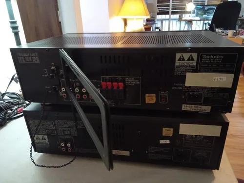 Technis Sintoamplificad Sa-gx170 + Casetera 110w +cd Pionner (Usado)