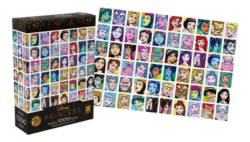 Puzzle 1000 peças Princesas - Loja Grow