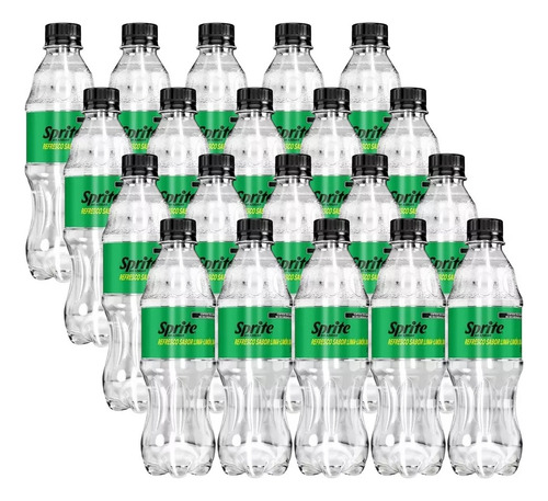 Refresco Sprite Lima Limón Sin Azúcar 20 Pzs De 355 Ml C/u