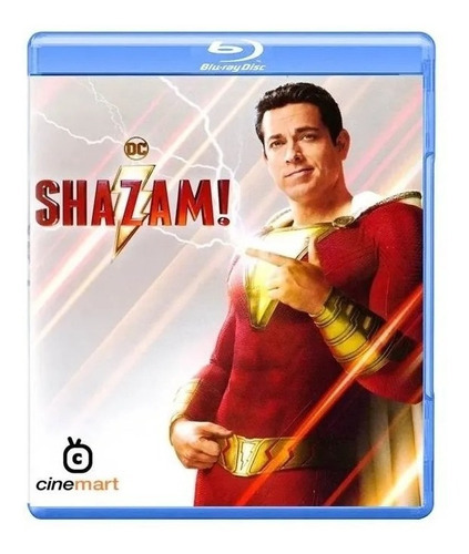 Shazam Dc Comics Pelicula Bluray
