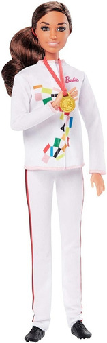 Imagen 4 de 5 de Barbie Juegos Olimpicos Tokyo 2020 Muñeca Softball Softbol