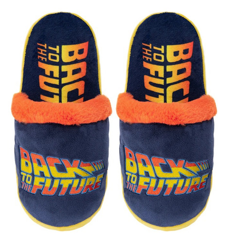 Pantuflas Back To The Future Odd Fuzzy Slides Novedosas