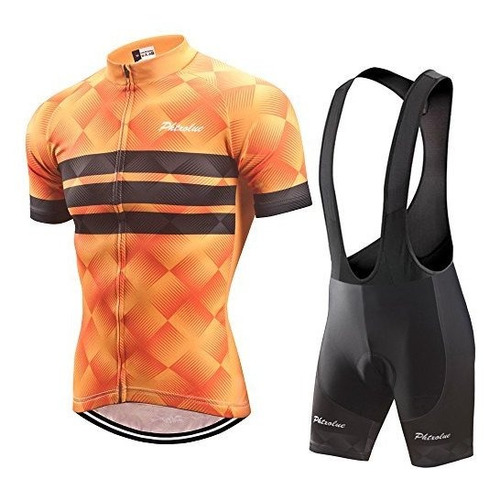 Phtxolue Cycling Kits For Men Cycling Jersey Set Uniform Clo