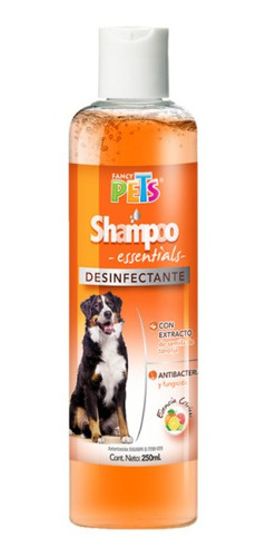 Shampoo Essentials Desinfecta Citrico 250ml Perro Fancy Pets