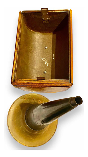 Autentico Fonógrafo Antiguo Marca Edison Año 1906 Funcionand (Usado)