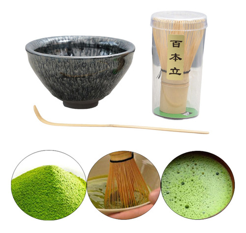 Juego De 3 Batidores De Matcha, Cucharas Para Estilo B