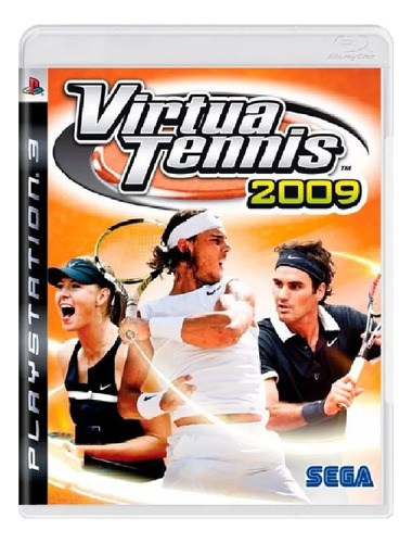 Juego virtual de tenis 2009 Playstation 3 Physical Media Ps3 Sega