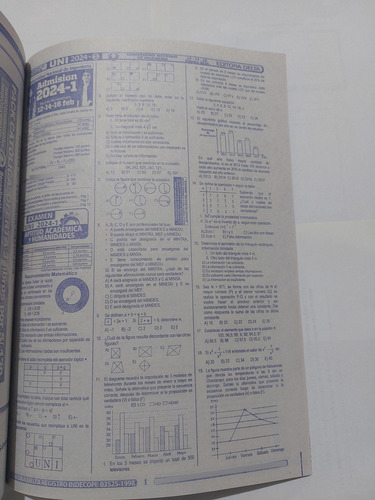 Libro De Examenes De Admision Uni 2014 Al 2019
