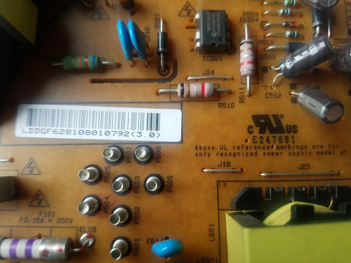 Fuente De Alimentación Para Tv Pantalla Lg 47la6205 (Usado)