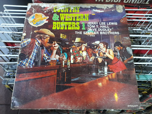 Lp Country And Western Busters En Acetato,long Play (Usado)