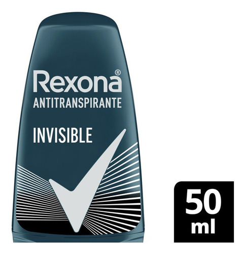 Antitranspirante roll on Rexona Invisible 50 ml