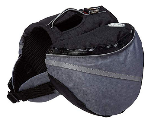 Mochila Para Perros Doggles, Pequeña Extrema, Gris/negra