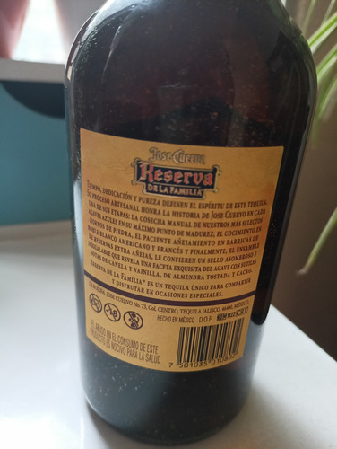 Tequila Reserva De La Familia Extra Añejo Colec 2019
