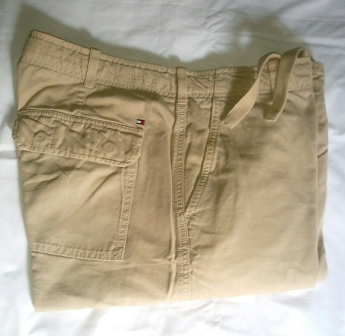 Pantalón Cargo Tommy Hilfiger, Beige, Talla 36