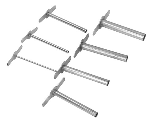 Juego De 3 Tapones De Goma Manuales De Acero Inoxidable Para