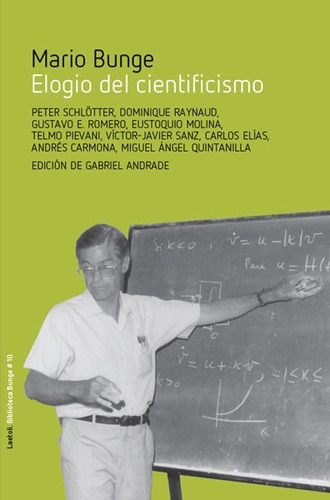 Elogio Del Cientificismo, De Mario Bunge. Editorial Laetoli (pr), Tapa Blanda En Español