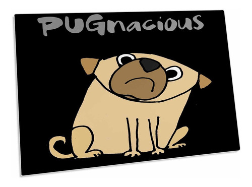 Divertido Lindo Gruñon Pug Cachorro Perro Pugnacious