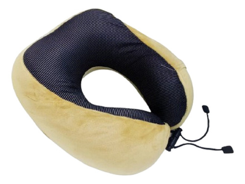 Almohada De Espuma Viscoelástica De Viaje Para Cuello Rosado
