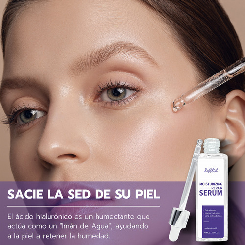 Sérum Facial Acido Hialuronico Anti Arrugas Sofflist 30ml