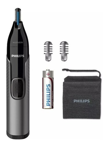 Imagem 1 de 4 de Nosetrimmer Aparador De Nariz Orelha E Sombrancelhas Philips