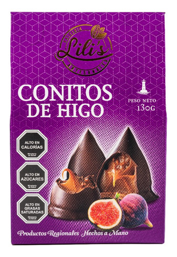 Conitos De Higo Lili´s, 130 Gramos.
