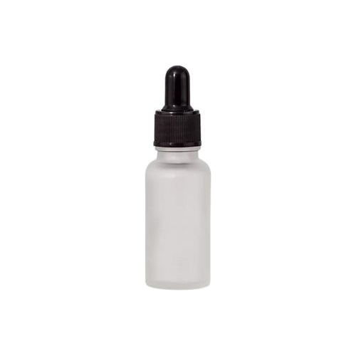  Gotero De Vidrio Matizado Con Tapa Negra 15ml (50 Piezas)