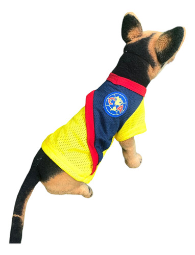 Jersey Playera Deportiva Para Perro América Talla Once
