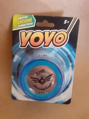 Yoyo De Plástico Azul/ Juguete / Regalo 