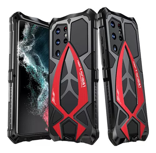 Carcasa Trasera Heavy Duty Metal Armor Para Samsung Galaxy A