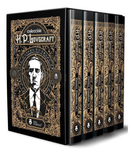 Cuentos Completos De H.p. Lovecraft (5 Volumenes)