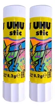 Comprar 2 Pegamentos Adhesivos En Barra Uhu Stic 8,2g