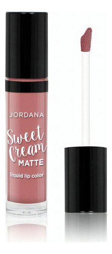 Sweet Cream Matte Liquid Jordana Lip Color Color 1 Creme Brulee